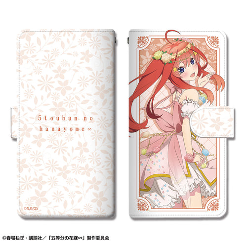 『五等分の花嫁∽』ブックスタイルスマホケース XMサイズ デザイン05(中野五月/花の妖精ver.)【描き下ろし】【202410再販】
