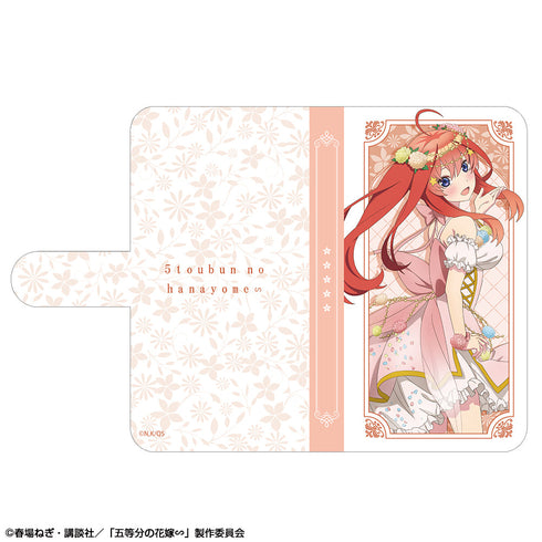 『五等分の花嫁∽』ブックスタイルスマホケース Lサイズ デザイン05(中野五月/花の妖精ver.)【描き下ろし】【202410再販】