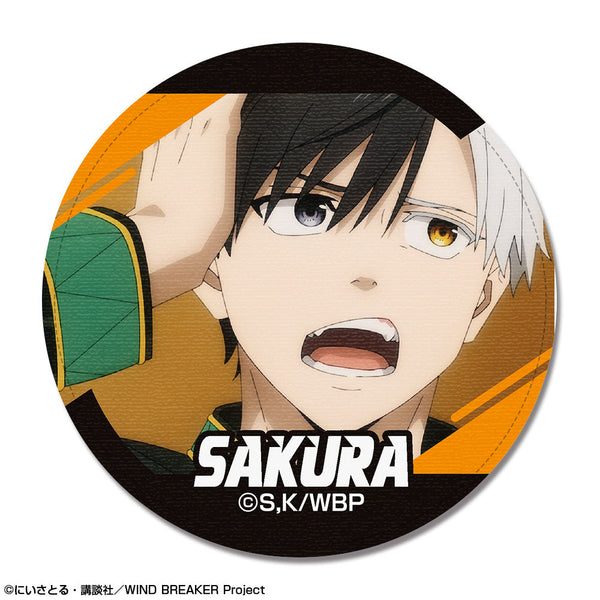 『WIND BREAKER』レザーバッジ デザイン03(桜遥/C)【202512再販】