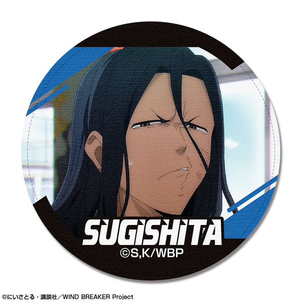 『WIND BREAKER』レザーバッジ デザイン09(杉下京太郎/A)【202512再販】