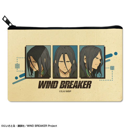 『WIND BREAKER』フラットポーチ デザイン03(杉下京太郎)【202505再販】