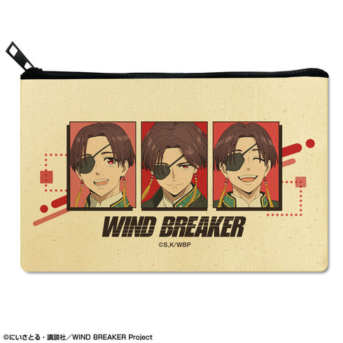 『WIND BREAKER』フラットポーチ デザイン04(蘇枋隼飛)【202505再販】
