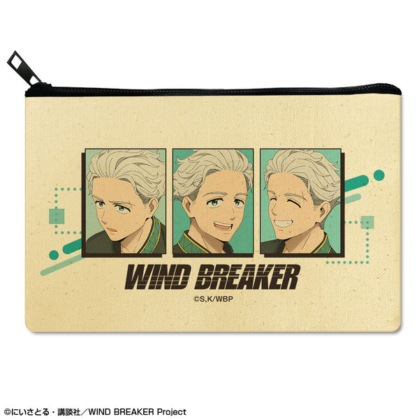 『WIND BREAKER』フラットポーチ デザイン05(梅宮一)【202505再販】