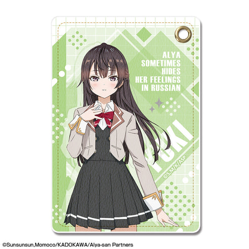 『時々ボソッとロシア語でデレる隣のアーリャさん』レザーパスケース デザイン02(有希)【202601再販】