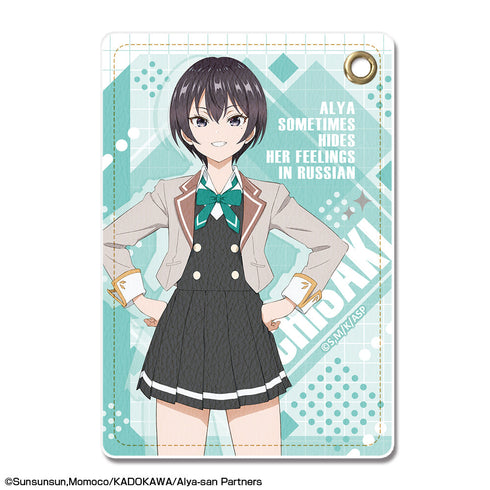 『時々ボソッとロシア語でデレる隣のアーリャさん』レザーパスケース デザイン05(茅咲)【202601再販】