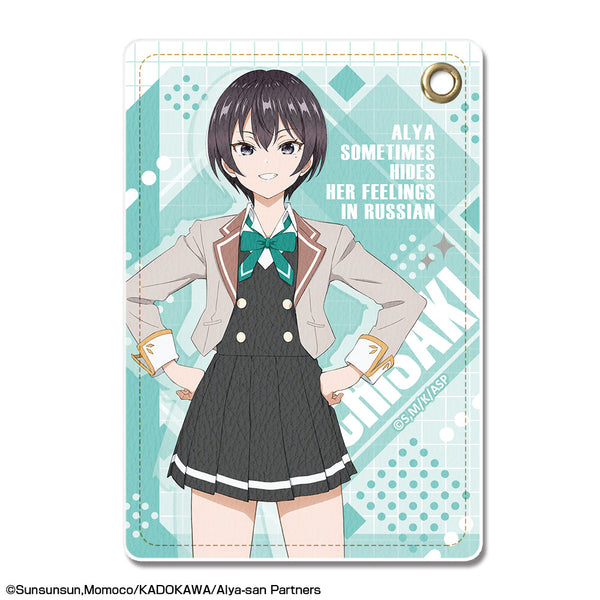 『時々ボソッとロシア語でデレる隣のアーリャさん』レザーパスケース デザイン05(茅咲)【202601再販】