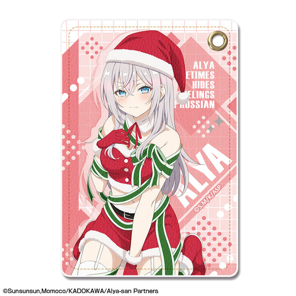 『時々ボソッとロシア語でデレる隣のアーリャさん』レザーパスケース デザイン07(アーリャ/C)【202506再販】