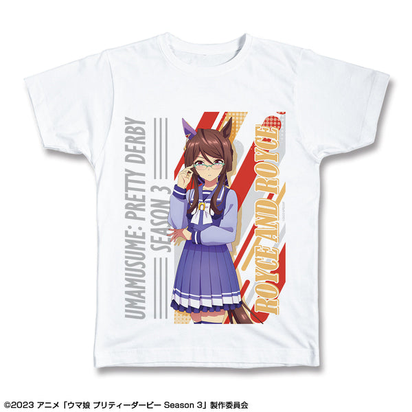 『ウマ娘 プリティーダービー Season 3』Tシャツ XLサイズ デザイン09(ロイスアンドロイス/制服ver.)【描き下ろし】【202412再販】