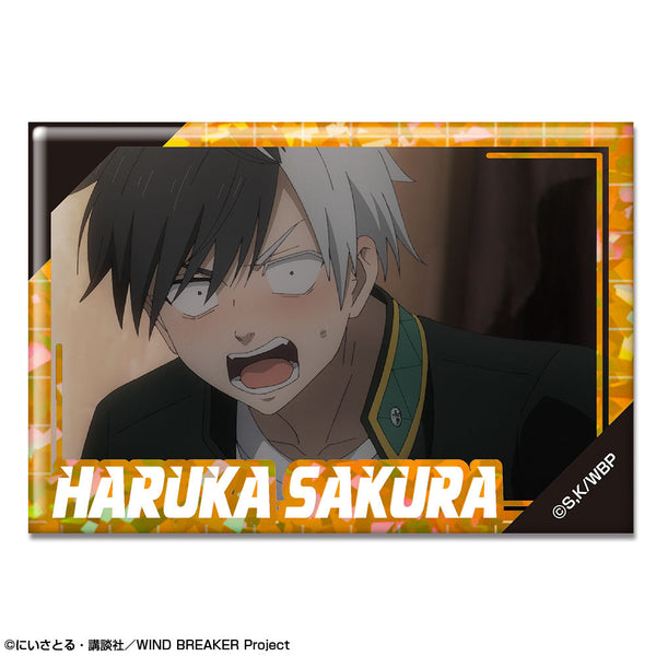 『WIND BREAKER』ホログラム缶バッジ デザイン03(桜遥/C)【202602再販】