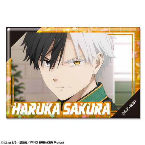 『WIND BREAKER』ホログラム缶バッジ デザイン04(桜遥/D)【202602再販】