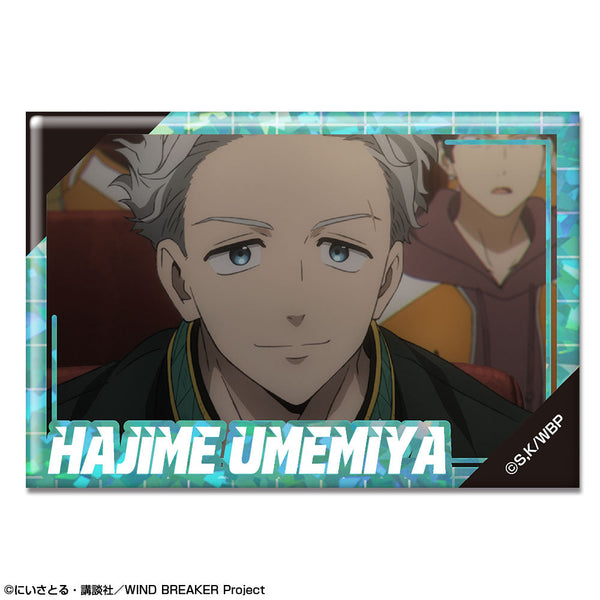 『WIND BREAKER』ホログラム缶バッジ デザイン15(梅宮一/B)【202602再販】