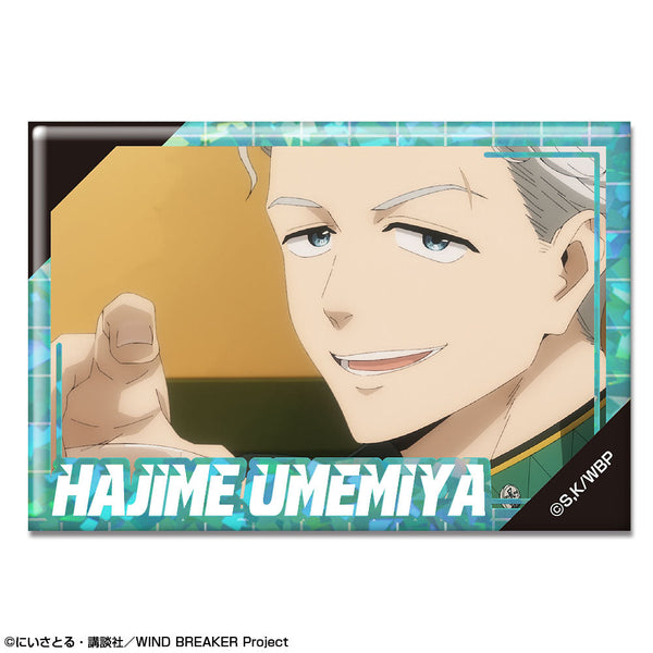 『WIND BREAKER』ホログラム缶バッジ デザイン18(梅宮一/E)【202602再販】