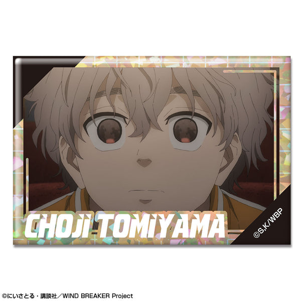 "WIND BREAKER" Hologram Pin Badge Design 22 (Usagi-mimi Yamachouji / C)