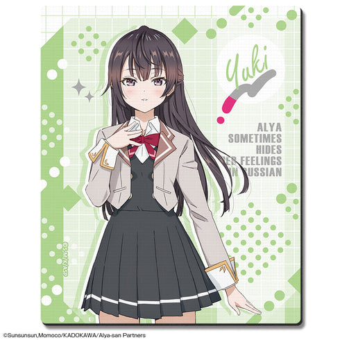 『時々ボソッとロシア語でデレる隣のアーリャさん』ラバーマウスパッド デザイン03(有希)【202503再販】