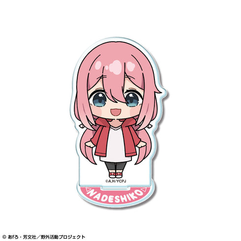 『ゆるキャン△ SEASON3』ちびキャラアクリルスタンド デザイン01(各務原なでしこ/A)【ゆるぷに】【202410再販】