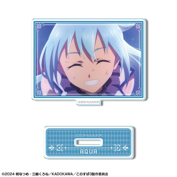 『この素晴らしい世界に祝福を!12』この素晴らしい世界に祝福を!3 ミニアクリルスタンド デザイン02(アクア/A)【202601再販】