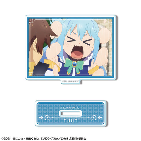 『この素晴らしい世界に祝福を!3』ミニアクリルスタンド デザイン04(アクア/C)【202608再販】