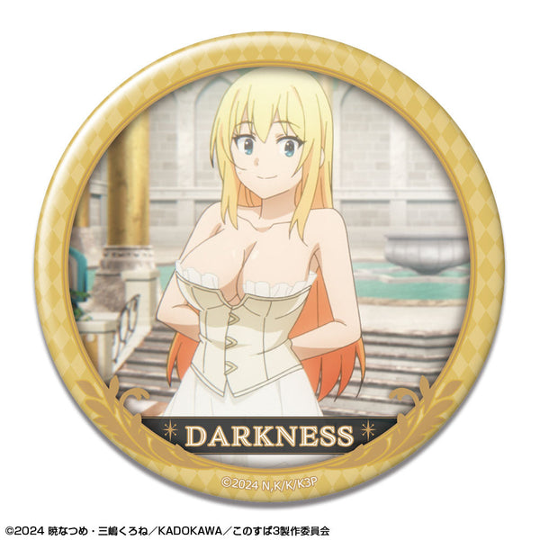 『この素晴らしい世界に祝福を!3』缶バッジ デザイン09(ダクネス/A)【202506再販】