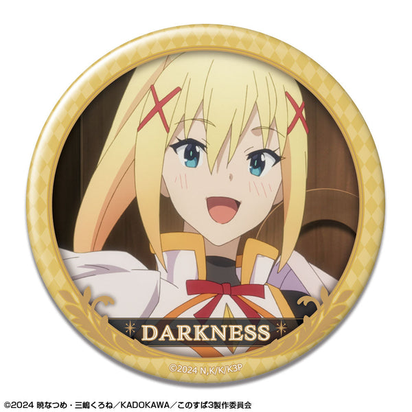 『この素晴らしい世界に祝福を!3』缶バッジ デザイン11(ダクネス/C)【202503再販】