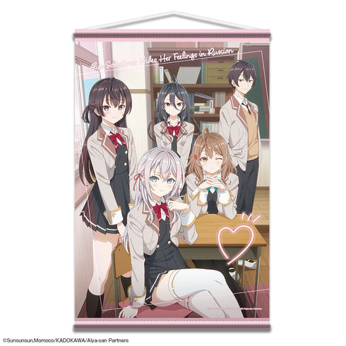 『時々ボソッとロシア語でデレる隣のアーリャさん』B2タペストリー デザイン02(集合)【202501再販】