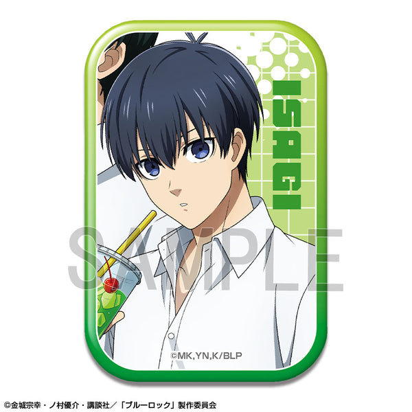 《蓝锁》长方形徽章 设计05(洁 世一/B)【202603再版】