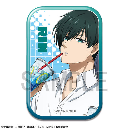 『ブルーロック』長方形缶バッジ デザイン06(糸師 凛/A)【202608再販】