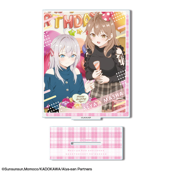 『時々ボソッとロシア語でデレる隣のアーリャさん』アクリルスタンド デザイン04(アーリャ&マーシャ)