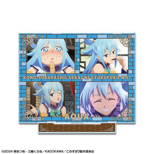 『この素晴らしい世界に祝福を!3』アクリルスタンド デザイン01(アクア)【202608再販】