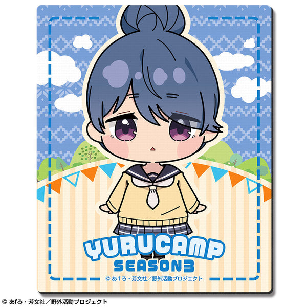 『ゆるキャン△ SEASON3』ラバーマウスパッド デザイン04(志摩リン/A)【ゆるぷに】【202502再販】
