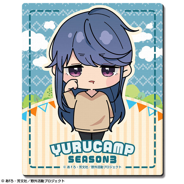 『ゆるキャン△ SEASON3』ラバーマウスパッド デザイン06(志摩リン/C)【ゆるぷに】【202504再販】
