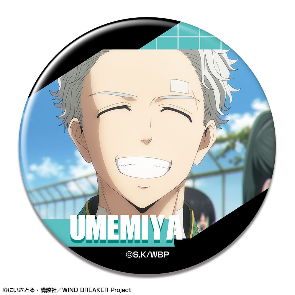 WIND BREAKER 梅宮一 缶バッジ Pochimart】WIND BREAKER 箔押し缶バッジ 梅宮 一【日本テレビ