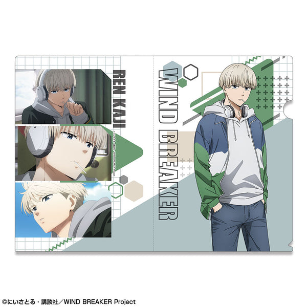 『WIND BREAKER』クリアファイル デザイン05(梶蓮)【202507再販】