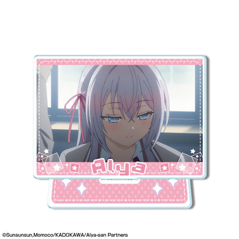 『時々ボソッとロシア語でデレる隣のアーリャさん』ミニアクリルスタンド デザイン02(アーリャ/B)【202501再販】
