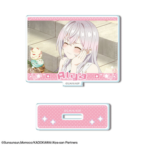 『時々ボソッとロシア語でデレる隣のアーリャさん』ミニアクリルスタンド デザイン06(アーリャ/F)【202501再販】
