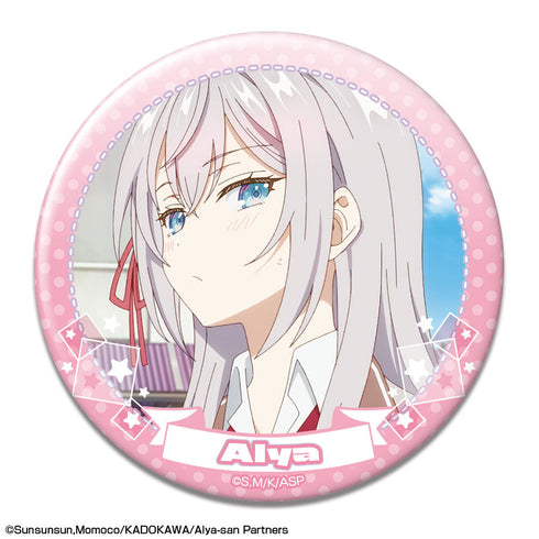 『時々ボソッとロシア語でデレる隣のアーリャさん』缶バッジ デザイン03(アーリャ/C)【202501再販】
