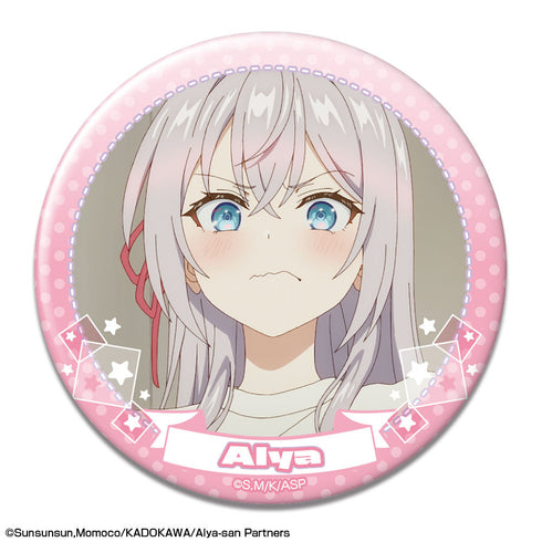『時々ボソッとロシア語でデレる隣のアーリャさん』缶バッジ デザイン05(アーリャ/E)【202506再販】