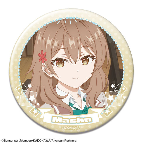 『時々ボソッとロシア語でデレる隣のアーリャさん』缶バッジ デザイン23(マーシャ/C)【202506再販】