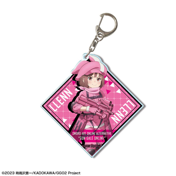 『ソードアート・オンライン オルタナティブ ガンゲイル・オンラインII』ビッグアクリルキーホルダー デザイン02(レン/B)【202503再販】