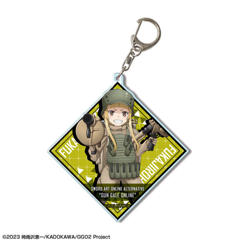 『ソードアート・オンライン オルタナティブ ガンゲイル・オンラインII』ビッグアクリルキーホルダー デザイン05(フカ次郎/A)