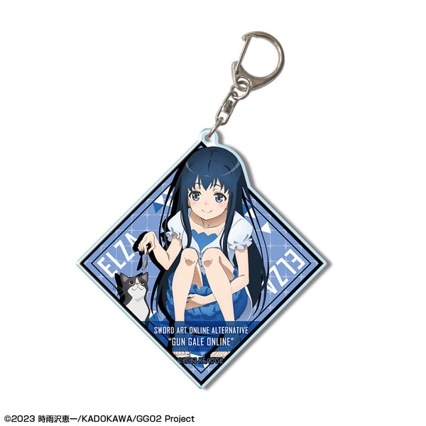 『ソードアート・オンライン オルタナティブ ガンゲイル・オンラインII』ビッグアクリルキーホルダー デザイン07(神崎エルザ)【202503再販】