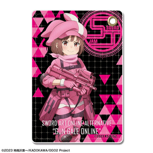 『ソードアート・オンライン オルタナティブ ガンゲイル・オンラインII』レザーパスケース デザイン01(レン)【202412再販】