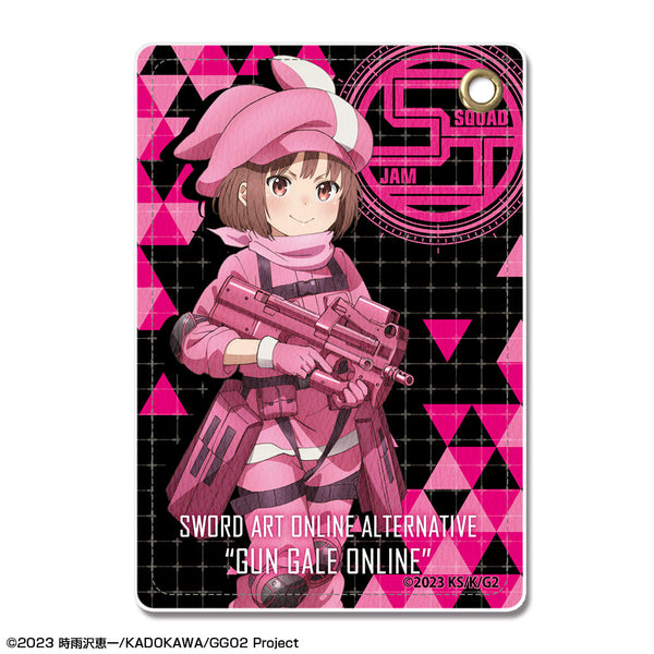 『ソードアート・オンライン オルタナティブ ガンゲイル・オンラインII』レザーパスケース デザイン01(レン)【202412再販】