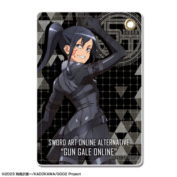 『ソードアート・オンライン オルタナティブ ガンゲイル・オンラインII』レザーパスケース デザイン02(ピトフーイ)【202503再販】