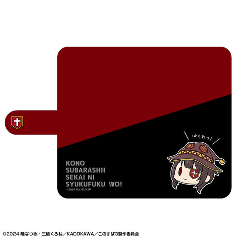 『この素晴らしい世界に祝福を!3』ブックスタイルスマホケース XMサイズ デザイン02(めぐみん)