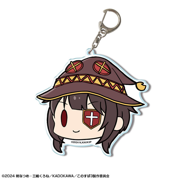 『この素晴らしい世界に祝福を!3』ビッグアクリルキーホルダー Ver.2 デザイン02(めぐみん)