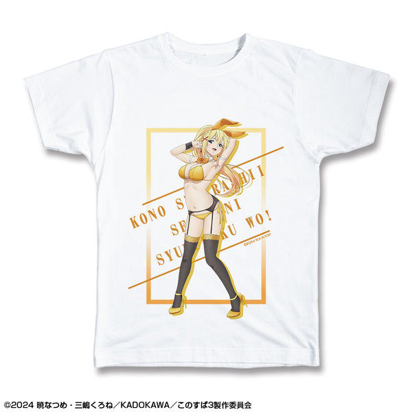『この素晴らしい世界に祝福を!3』Tシャツ Lサイズ デザイン03(ダクネス/バニー風水着ver.)【描き下ろし】【202608再販】