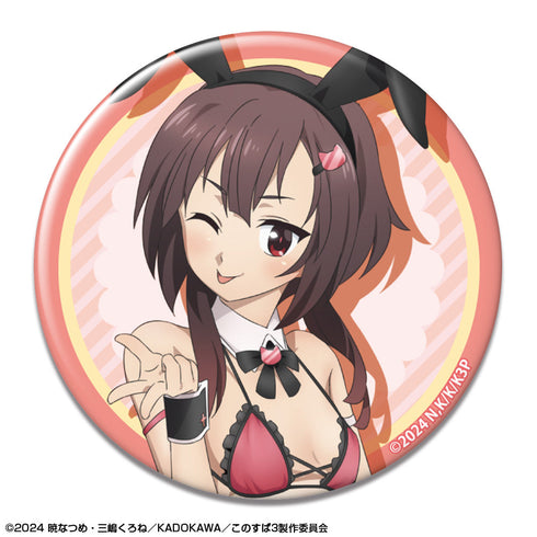 『この素晴らしい世界に祝福を!3』トレーディング缶バッジ (バニー風水着ver.)【描き下ろし】【BOX】【202504再販】