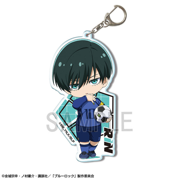 《蓝锁》大号亚克力钥匙扣 Ver.2 设计06(糸师 凛)【202603再版】