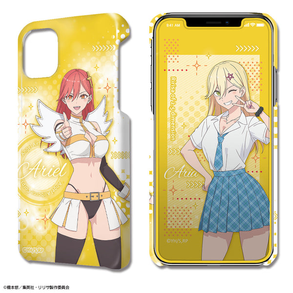 『2.5次元の誘惑』デザジャケット iPhone 11 ケース&保護シート デザイン04(喜咲アリア/アリエル 天使空挺隊)