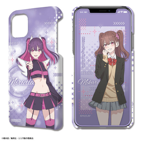 『2.5次元の誘惑』デザジャケット iPhone 12/12 Pro ケース&保護シート デザイン02(橘美花莉/ミリエラ 天使空挺隊)